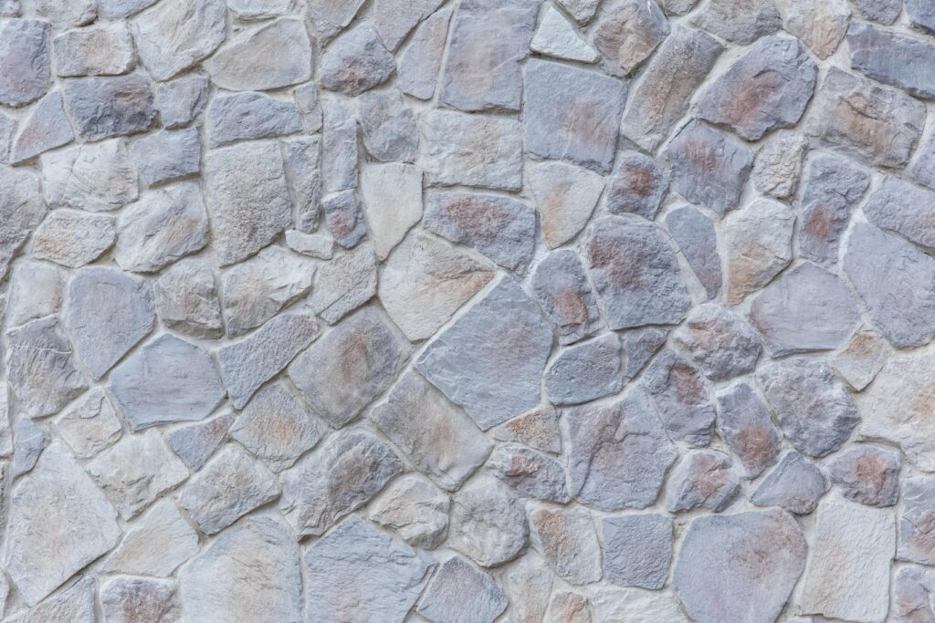 Clean stone masonry